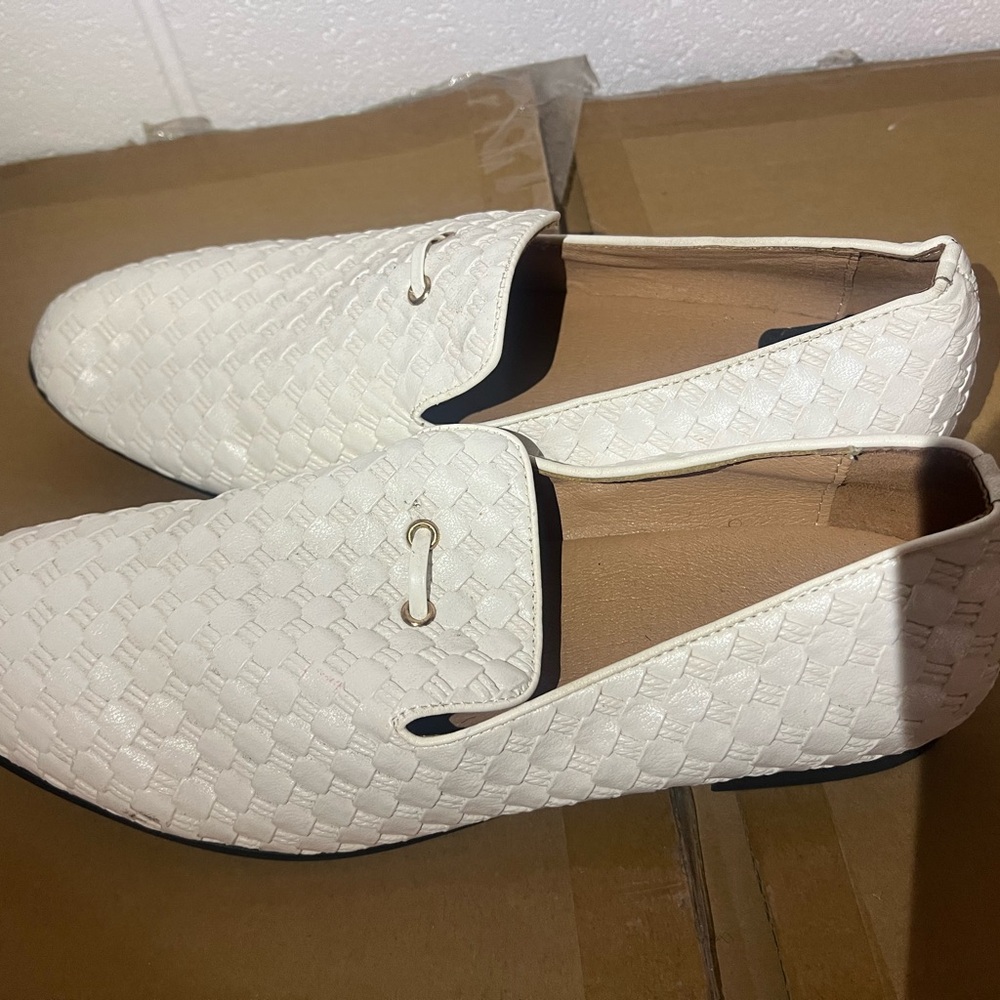 Elegant White Loafers for Men